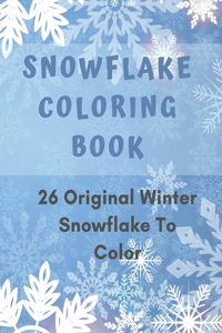 Snowflake Coloring Book