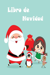 Libro de Navidad: Libro de colorear de Navidad para niños -50 divertidas imágenes para colorear divertidas