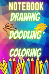 Notebook, Coloring, Doodling, Drawing