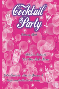 Cocktail Party Coloring book