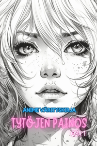 Anime värityskirja TYTÖT OSA 1