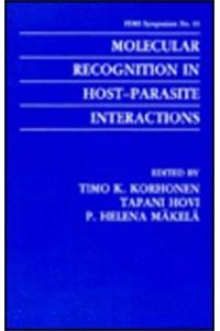 Molecular Recognition in Host-Parasite Interactions