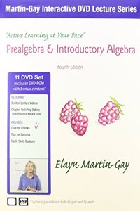 Interactive DVD Lecture Series for Prealgebra & Introductory Algebra