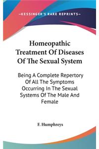 Homeopathic Treatment Of Diseases Of The Sexual System