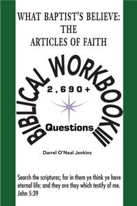 What Baptist's Believe: The Articles of Faith