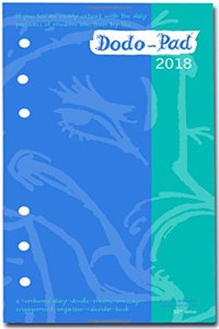 Dodo Pad Filofax-Compatible 2018 Personal Organiser Refill Diary - Week to View Calendar Year