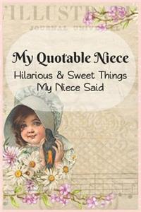 My Quotable Niece