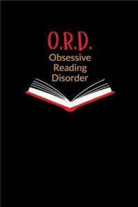 Ord Obsessive Reading Disorder