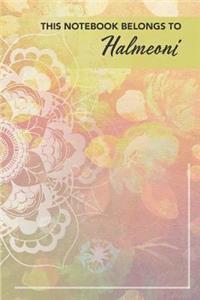 This Notebook Belongs To Halmeoni