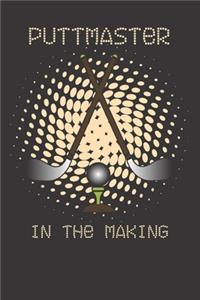 Golfing Golf Player Notebook Journal