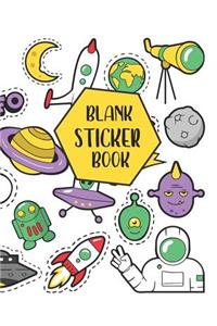 Blank Sticker Book