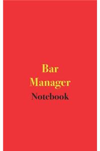 Bar Manager Notebook