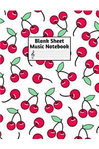 Blank Sheet Music Notebook