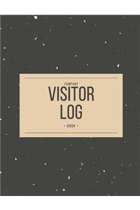 Company Visitor Log Book