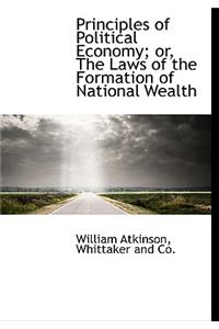 Principles of Political Economy; Or, the Laws of the Formation of National Wealth