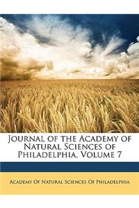 Journal of the Academy of Natural Sciences of Philadelphia, Volume 7