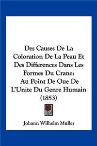 Des Causes De La Coloration De La Peau Et Des Differences Dans Les Formes Du Crane