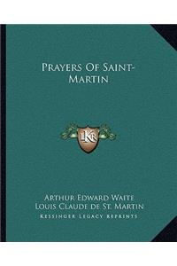 Prayers of Saint-Martin