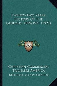 Twenty-Two Years' History Of The Gideons, 1899-1921 (1921)