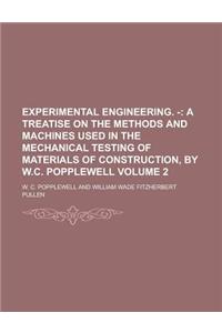 Experimental Engineering. - Volume 2