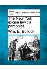 The New York Excise Law