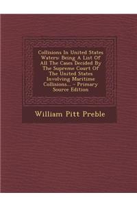 Collisions in United States Waters