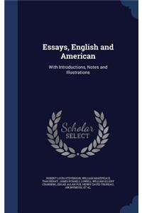 Essays, English and American