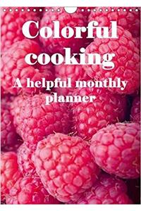 Colorful Cooking a Helpful Monthly Planner 2017