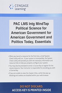 Lms Integrated Mindtap Political Science, 1 Term (6 Months) Printed Access Card for Bardes/Shelley/Schmidt's American Government and Politics Today: Essentials 2017-2018 Edition, 19th
