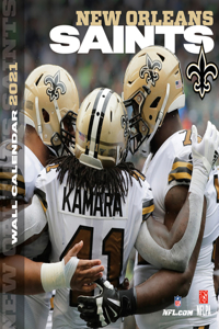 New Orleans Saints 2021 12x12 Team Wall Calendar