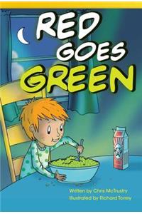 Red Goes Green (Library Bound) (Fluent Plus)