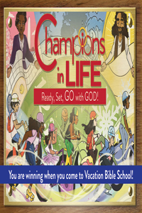 (vbs) 2020 Champions in Life Invitation Po Stcards (Pkg of 24)