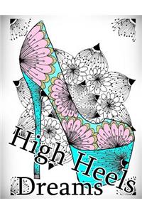 High Heels Dreams Coloring Book