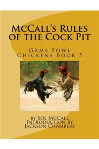 McCall's Rules of the Cock Pit