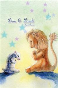 Lion & Lamb Blank Book