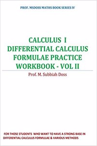 Differential Calculus Formulae Practice Workbook