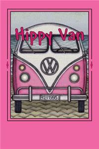 Hippy Van: Notebook 150 Lined Pages