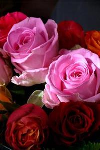 Multicolored Roses Bouquet Journal