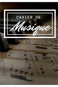 Cahier de musique