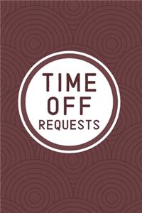 Time Off Requests