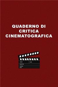 Quaderno Critica Cinematografica