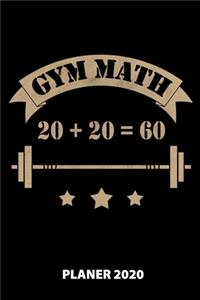 Gym Math Planer 2020