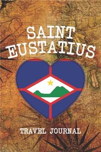 Saint Eustatius: 6x9 Travel planner I Road trip planner I Dot grid journal I Travel notebook I Travel diary I Pocket journal I Gift for Backpacker