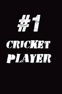 #1 Cricket Player Notebook
