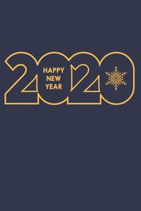 Happy New Year 2020 Notebook