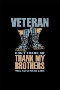 Veteran Thank My Brother