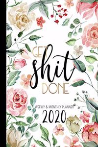 Get Shit Done Weekly & Monthly Planner