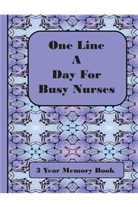 One Line A Day for Busy Nurses