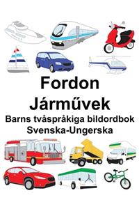 Svenska-Ungerska Fordon/Járművek Barns tvåspråkiga bildordbok