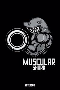 Muscular Shark Notebook